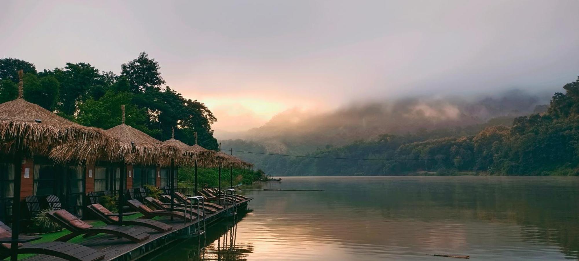 Ou River House Nong Khiaw Bagian luar foto